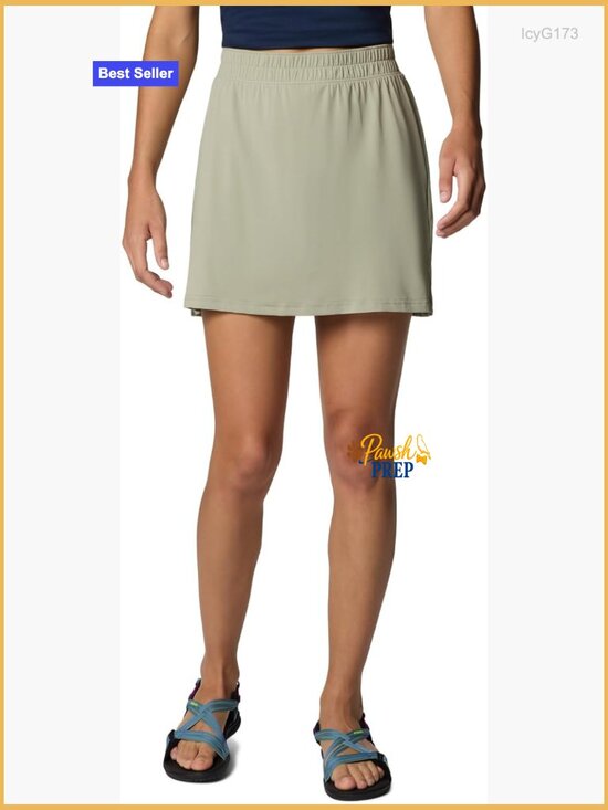 Performance Skort with Built-In Shorts UPF 50 Moisture-Wicking Activewear